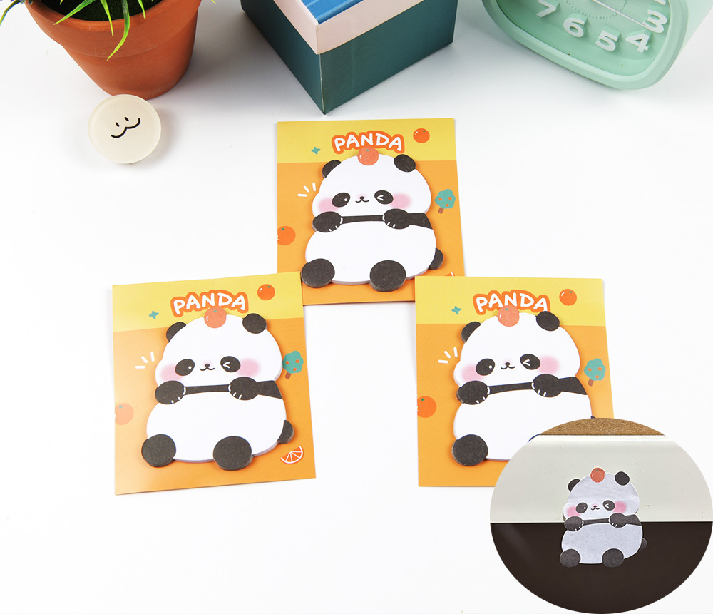 판다 공부 전화 학생 필기 메모 접착 메모지 특1P