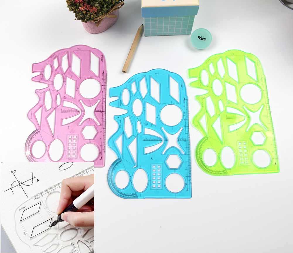 학생 수학 함수 그래프 포물선 각도기 도형자 1P