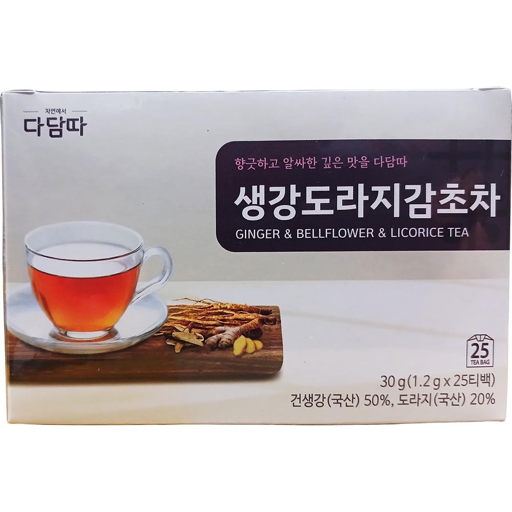 지산식품 생강 도라지 감초차