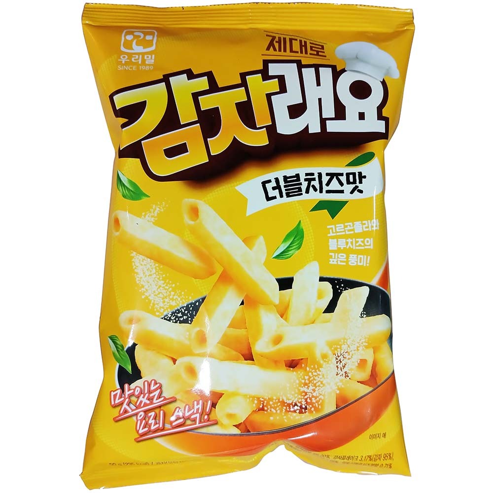 (주)우리밀 더블치즈맛 감자래요