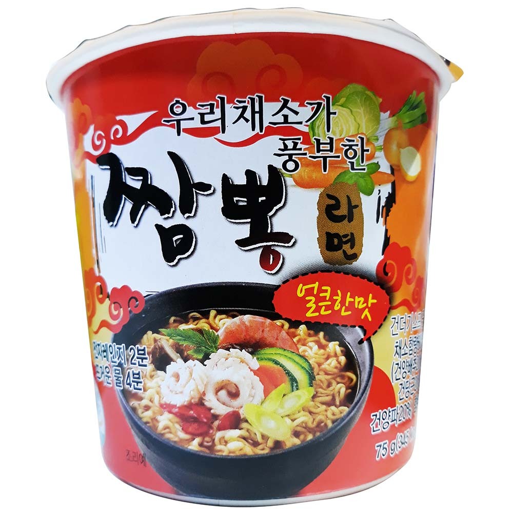 새롬식품 우리채소가 풍부한 짬뽕라면