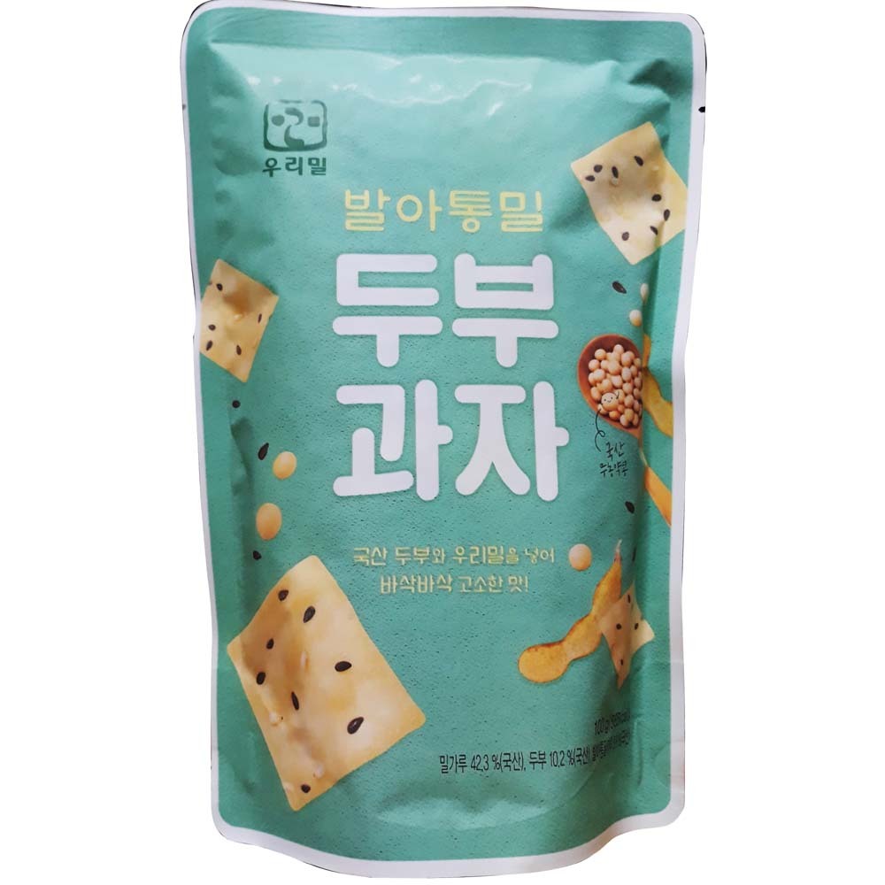 (주)우리밀 발아통밀 두부과자