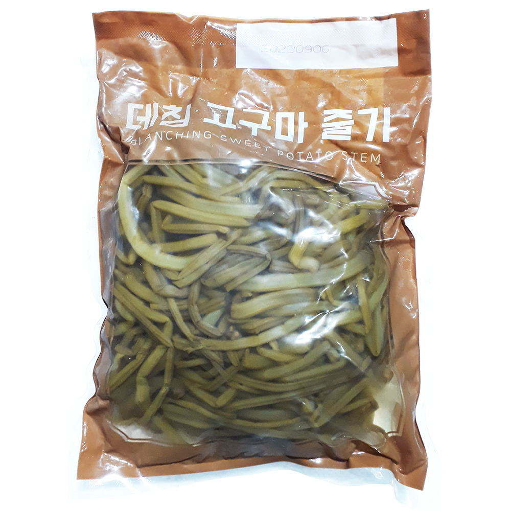 (주)운학무역 데침 고구마 줄기