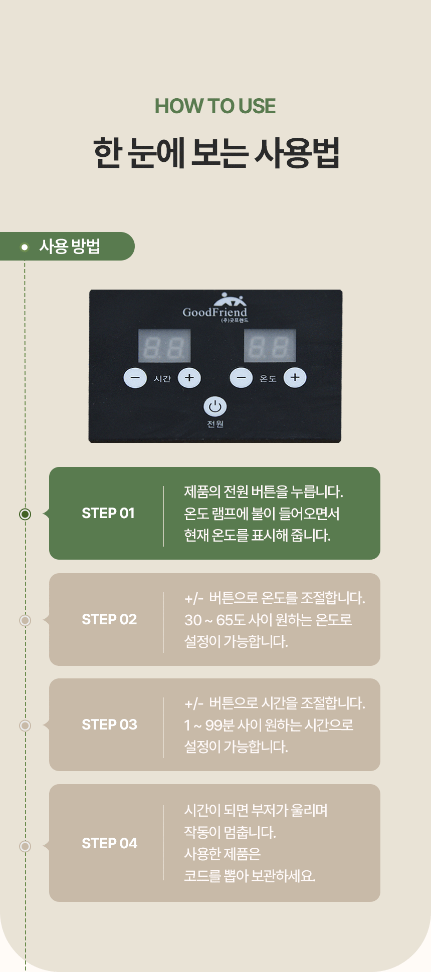 [굿프렌드] 건식좌훈족욕기 모음전