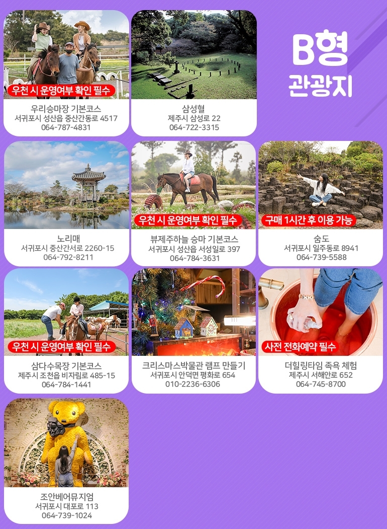 B형 리스트