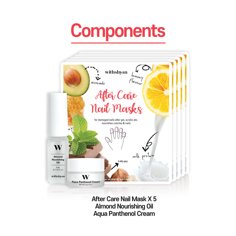 [For damaged Nails due to Gel, Acrylic]Nail Aftercare Kit Nail Care