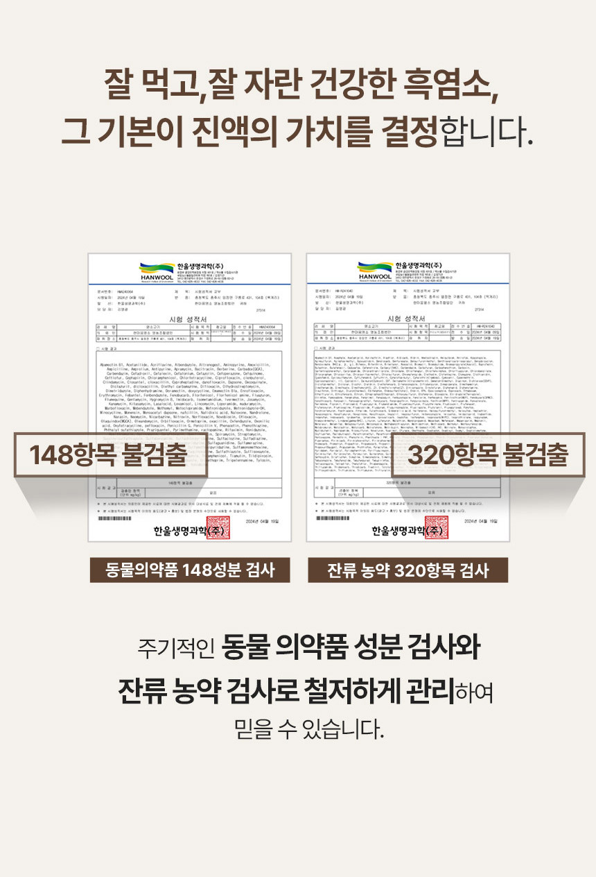 흑염소스틱 진액 영양 성분 정보 성장·면역 케어