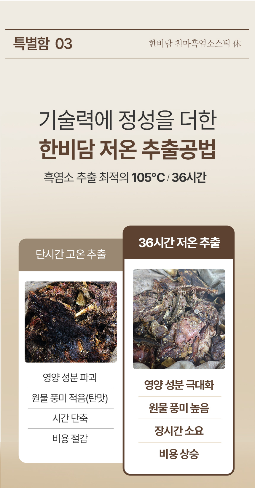 한비담 흑염소진액 비교 스틱형 흑염소 차이점