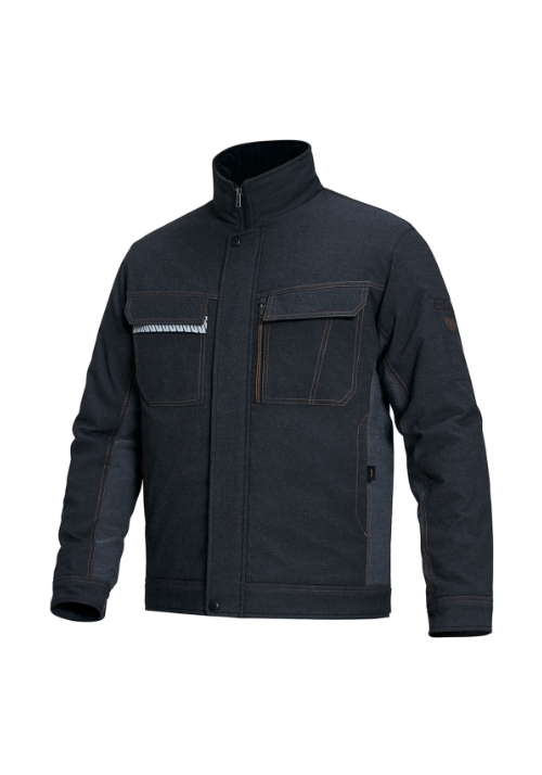 ZB-J1856 (차콜그레이/면60)지벤 추동 작업복 점퍼