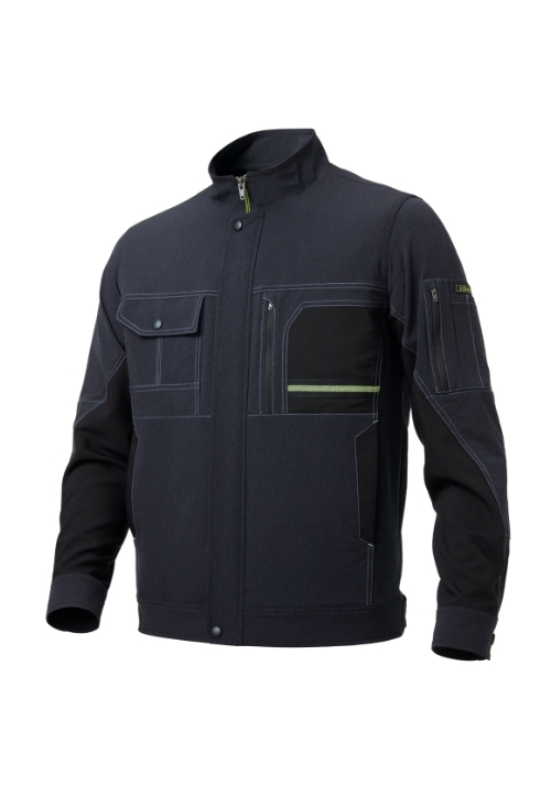 ZB-J2005 (블랙)지벤 사계절 작업복 상의