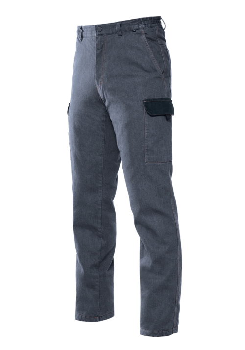 ZB-P1454 (그레이/면76)지벤 추동 작업복 바지