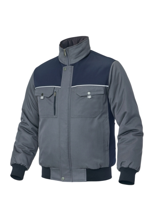 ZB-J1451 (그레이)지벤 추동 작업복 점퍼