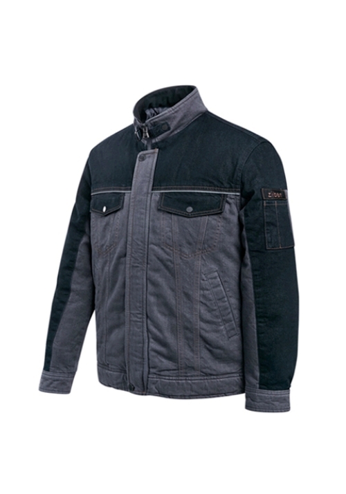 ZB-J1454 (그레이/면76)지벤 추동 작업복 점퍼