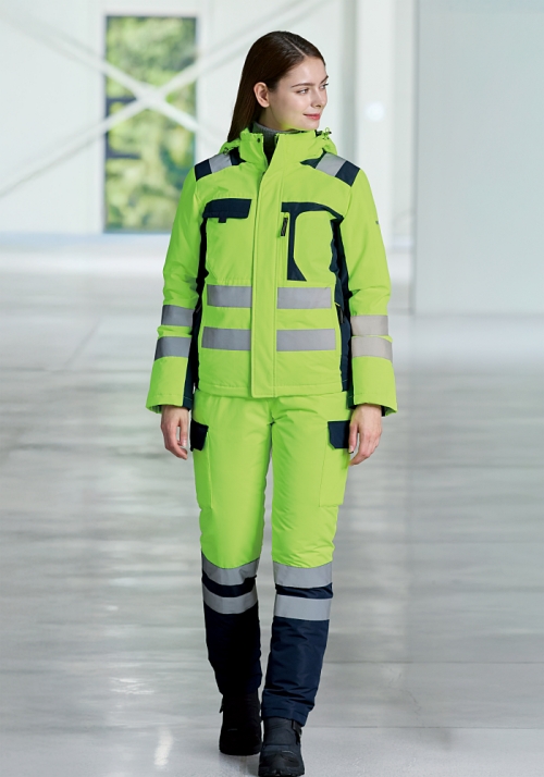 ZB-JP2056 상하세트지벤 추동작업복(네온그린)