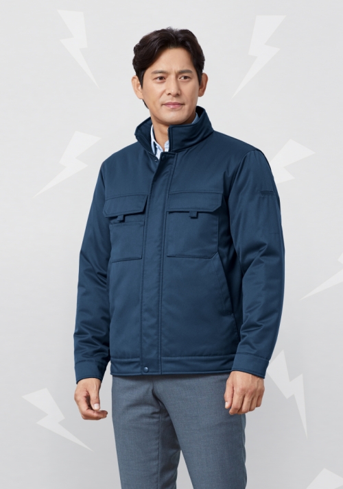 ZB-J2252 (네이비/제전복)지벤 추동 작업복 점퍼