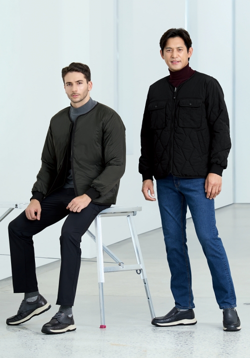 ZB-J2352 (블랙/카키)지벤 추동 작업복 점퍼