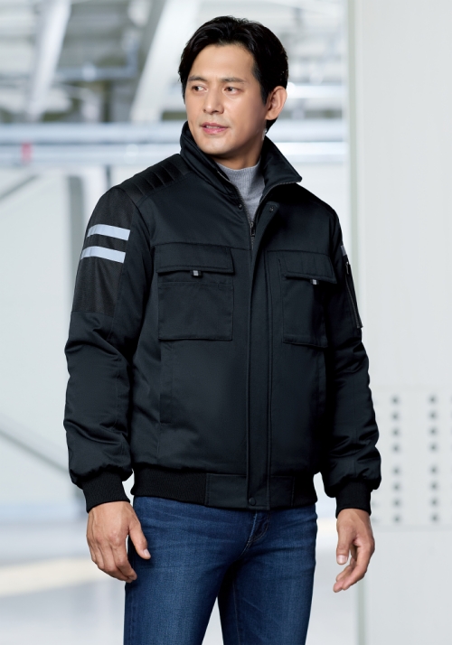 ZB-J2455 (다크그레이)지벤 추동 작업복 점퍼