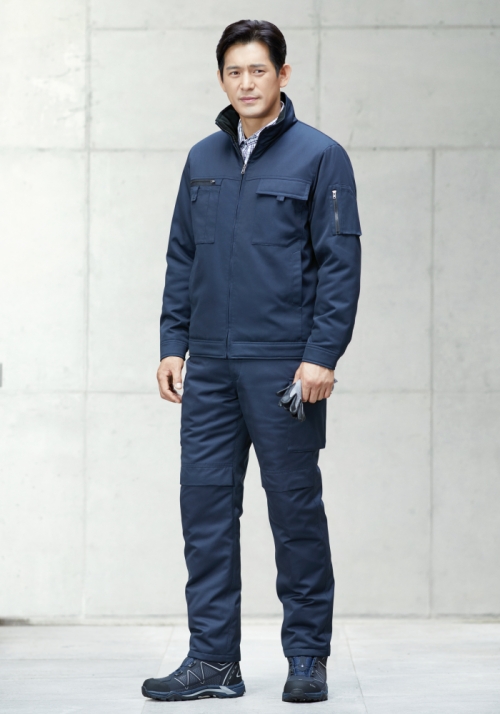 ZB-JP1959 상하세트지벤 추동 작업복(네이비)