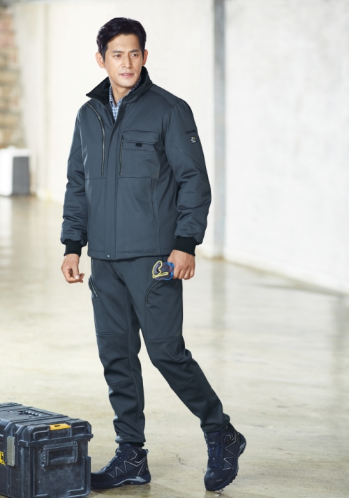 ZB-JP2253 상하세트지벤 추동작업복(그레이)