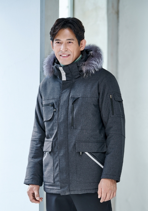 ZB-PK1591(멜란지그레이)파카작업복(실버폭스트리밍)