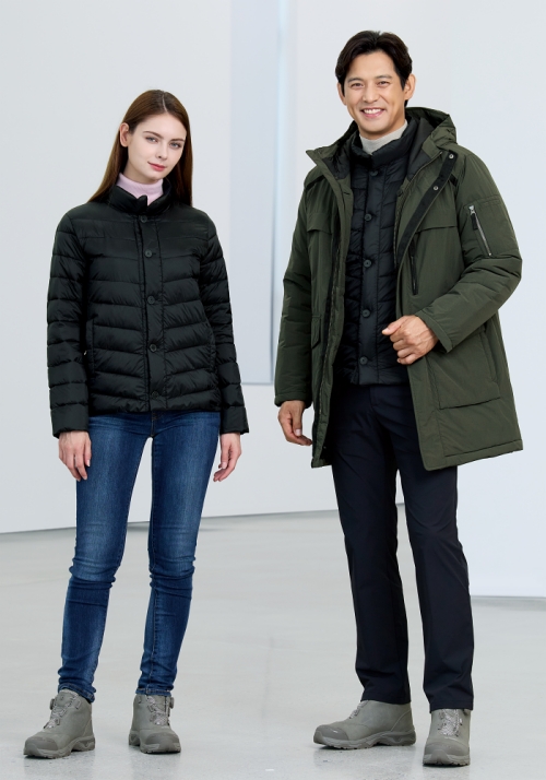 ZB-PK1992 (카키/웰론내피)지벤 추동 파카 (2-WAY)