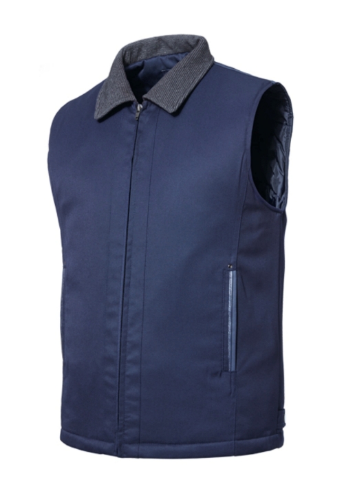 ZB-V1181 (네이비 블루)지벤 추동 작업복 조끼(패딩)