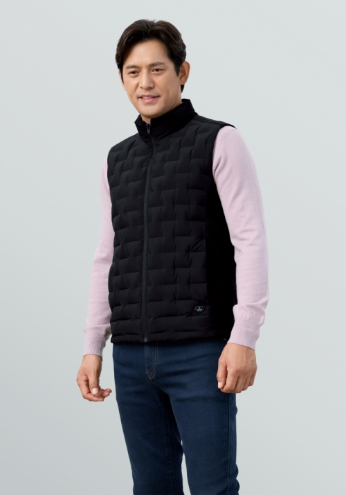 ZB-V2181 (블랙/발열)지벤 동복 조끼(덕다운)