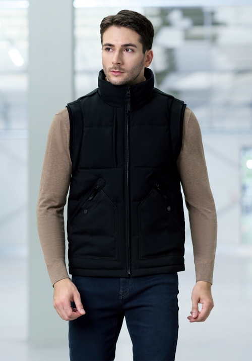 ZB-V2581 (블랙)지벤 추동 작업복 조끼(웰론)