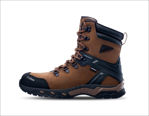 ZB-258(브라운,지퍼)지벤 8인치 안전화(중작업용)