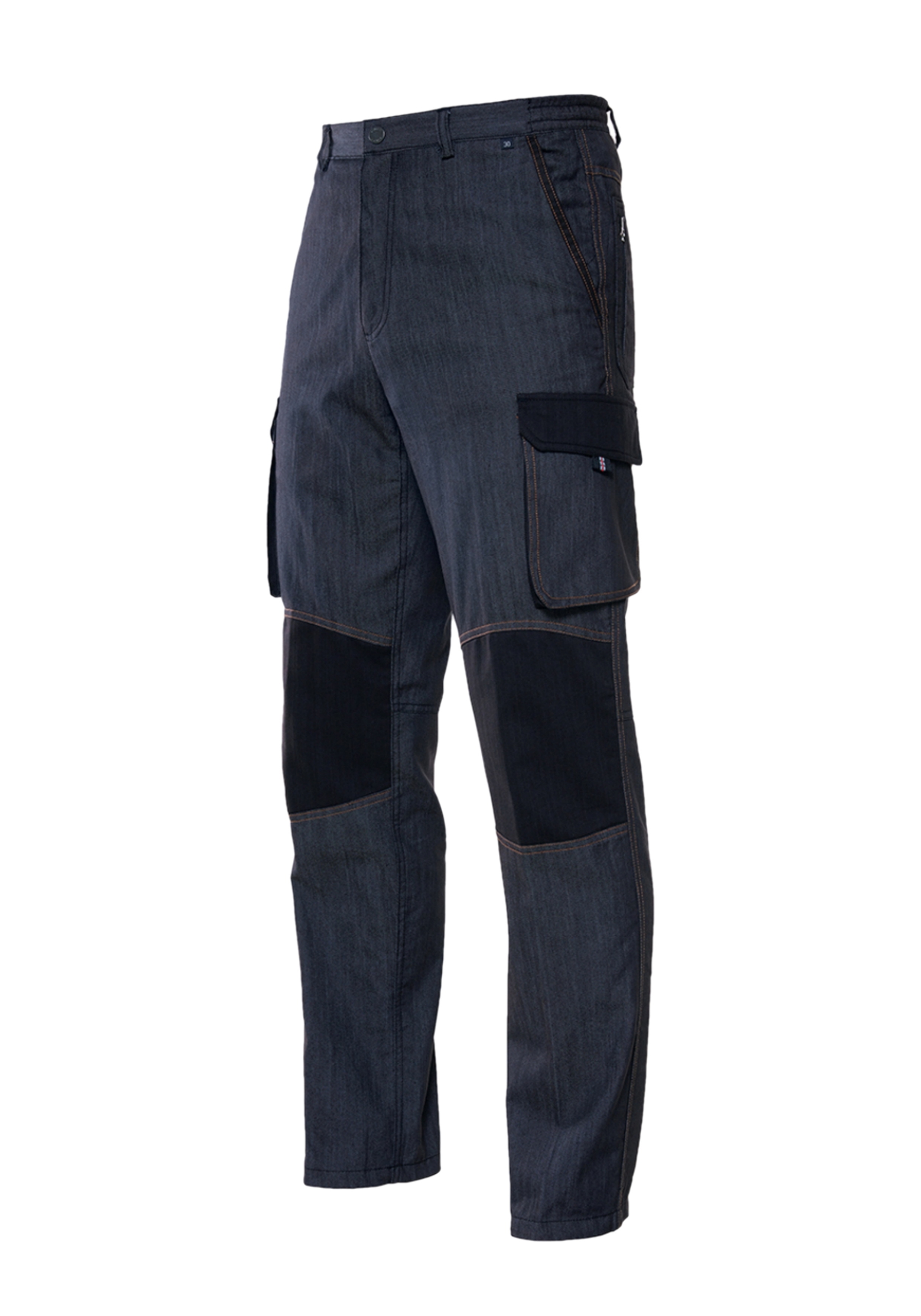 ZB-P1405(멜란지블랙) 지벤사계절 바지(면74)