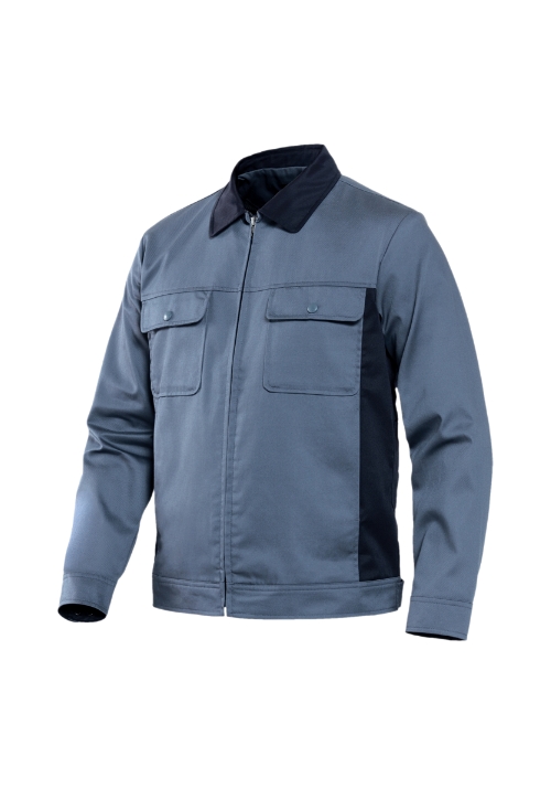ZB-J104 (블루 그레이)지벤 사계절 작업복 상의