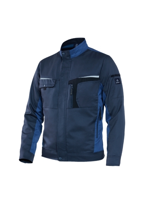 ZB-J1503 (그레이블루)지벤 사계절 작업복 상의