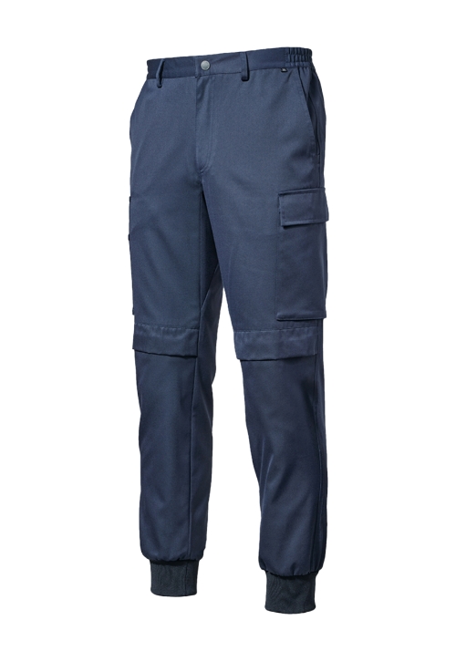 ZB-P2304 (블루그레이)지벤 사계절 작업복 바지