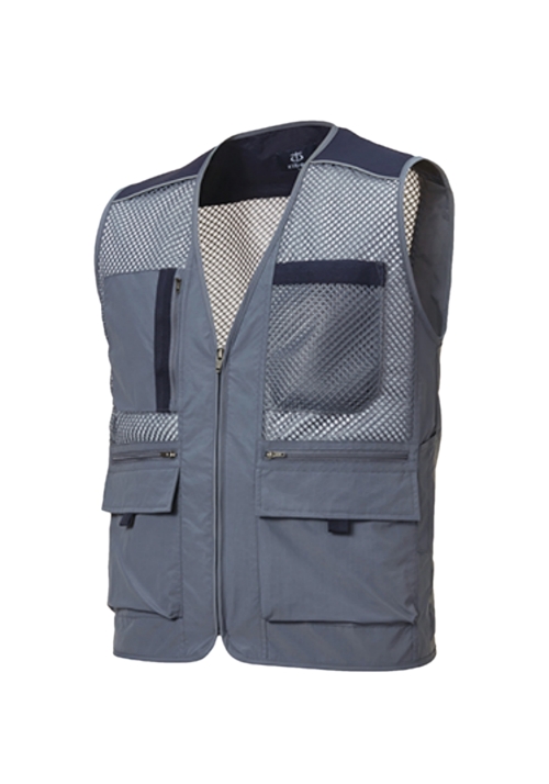 ZB-V1722 (그레이)지벤 작업복 망사조끼