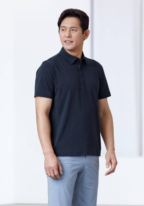 ZB-T2531 친환경소재소로나지벤 반팔 티셔츠(네이비)