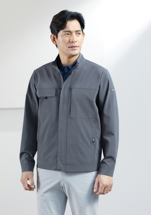 ZB-J2102(그레이/제전복)지벤 춘하 작업복 점퍼