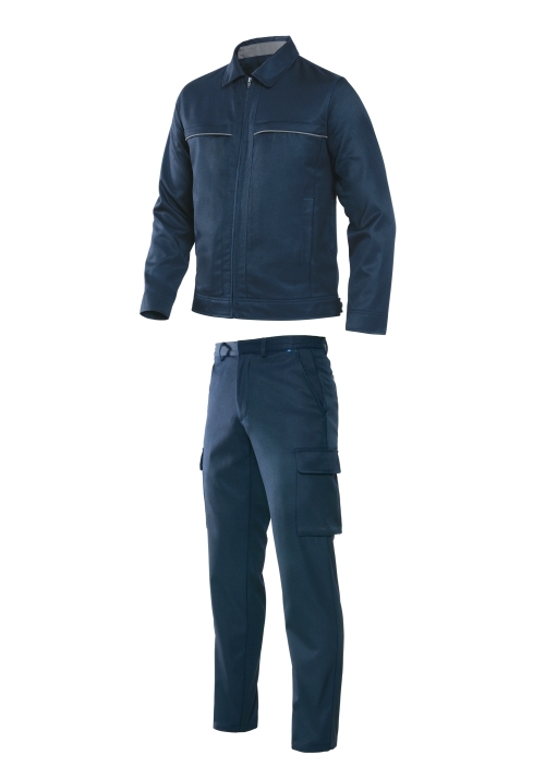 ZB-JP1004 상하세트지벤 사계절 작업복(네이비)