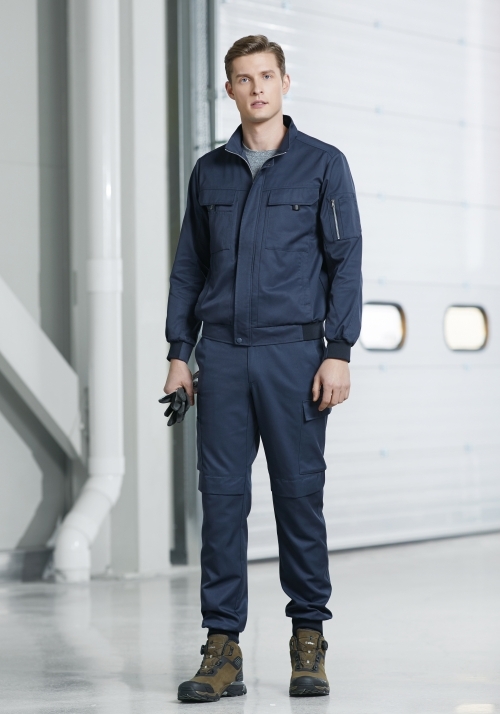 ZB-JP2304 상하세트지벤 사계절 작업복 (그레이)