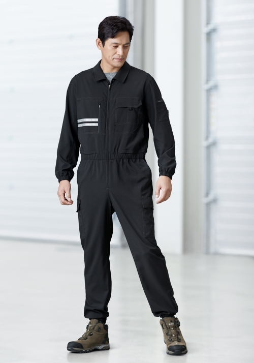 ZB-S2246 친환경 소재지벤 춘하 정비복(블랙)