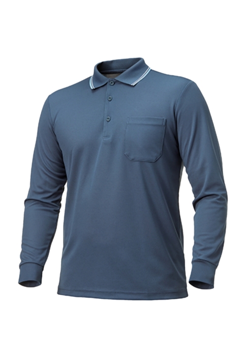 ZB-T1332 (쿨론/피콕그린)지벤 긴팔 티셔츠(쿨론)