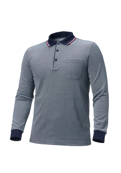 ZB-T1333 (멜란지그레이)지벤 긴팔 티셔츠(면55)