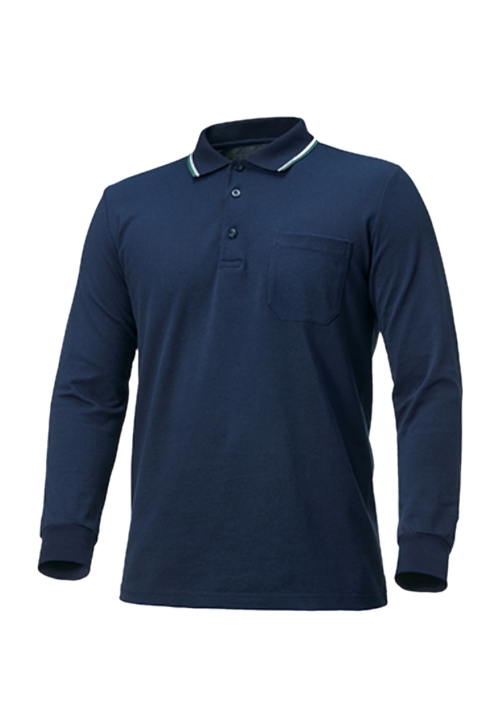 ZB-T1335 (네이비)지벤 긴팔 티셔츠(면55)