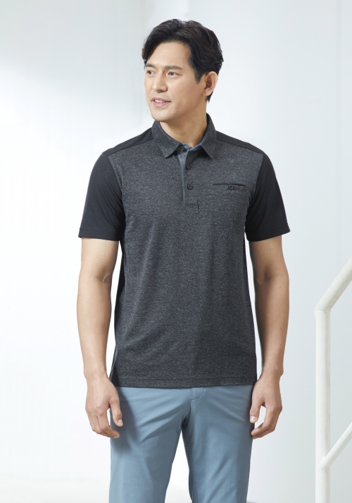 ZB-T1832 (그레이)지벤 반팔 티셔츠