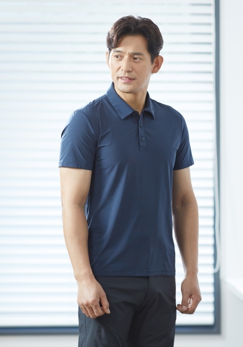 ZB-T1931 (네이비)지벤 반팔 티셔츠(냉감)