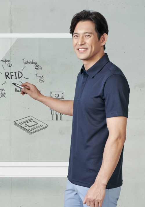 ZB-T2136 (네이비)지벤 반팔 티셔츠 (제전복)