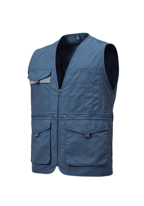 ZB-V2122(그레이 블루)지벤 작업복 사계절 조끼