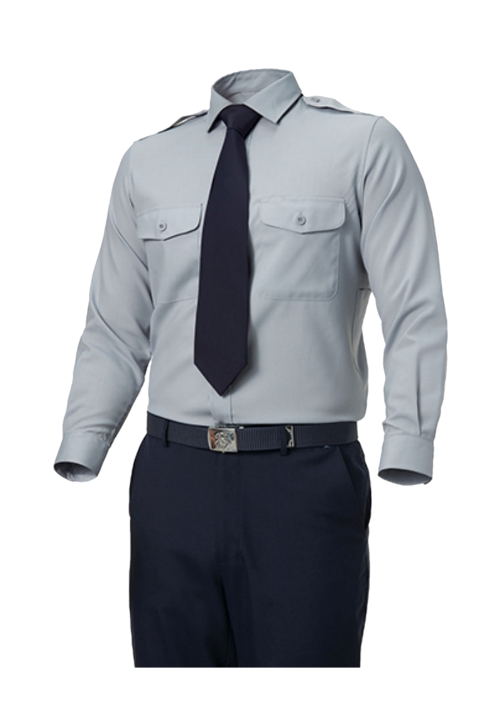 ZB-Y1042 (라이트그레이)지벤 춘하 경비복 상의