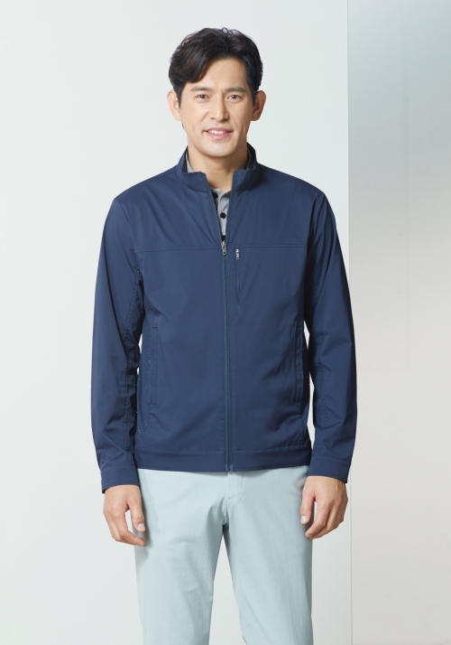 ZB-J1901 (네이비)지벤 춘하점퍼 오피스룩