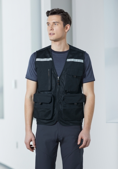 ZB-V2223 (블랙)지벤 작업복 망사조끼