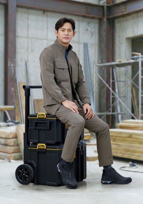 ZB-JP2503 상하세트지벤 작업복(다크베이지)